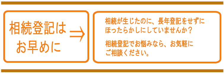 不動産登記手続き